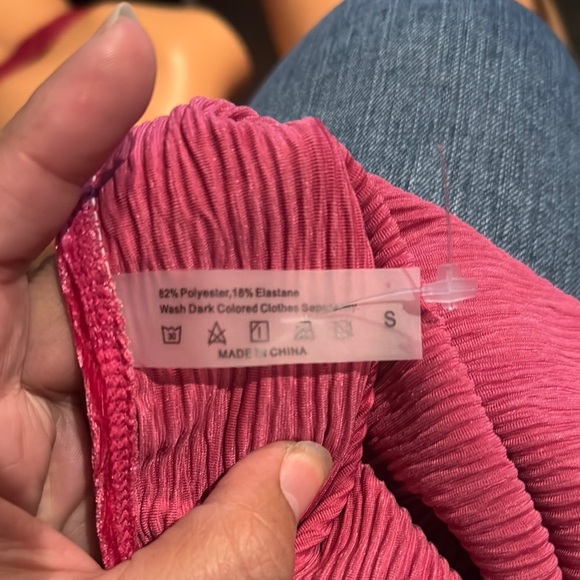 Velvet Twist Bikini Set in Pink - Picture 8 of 8